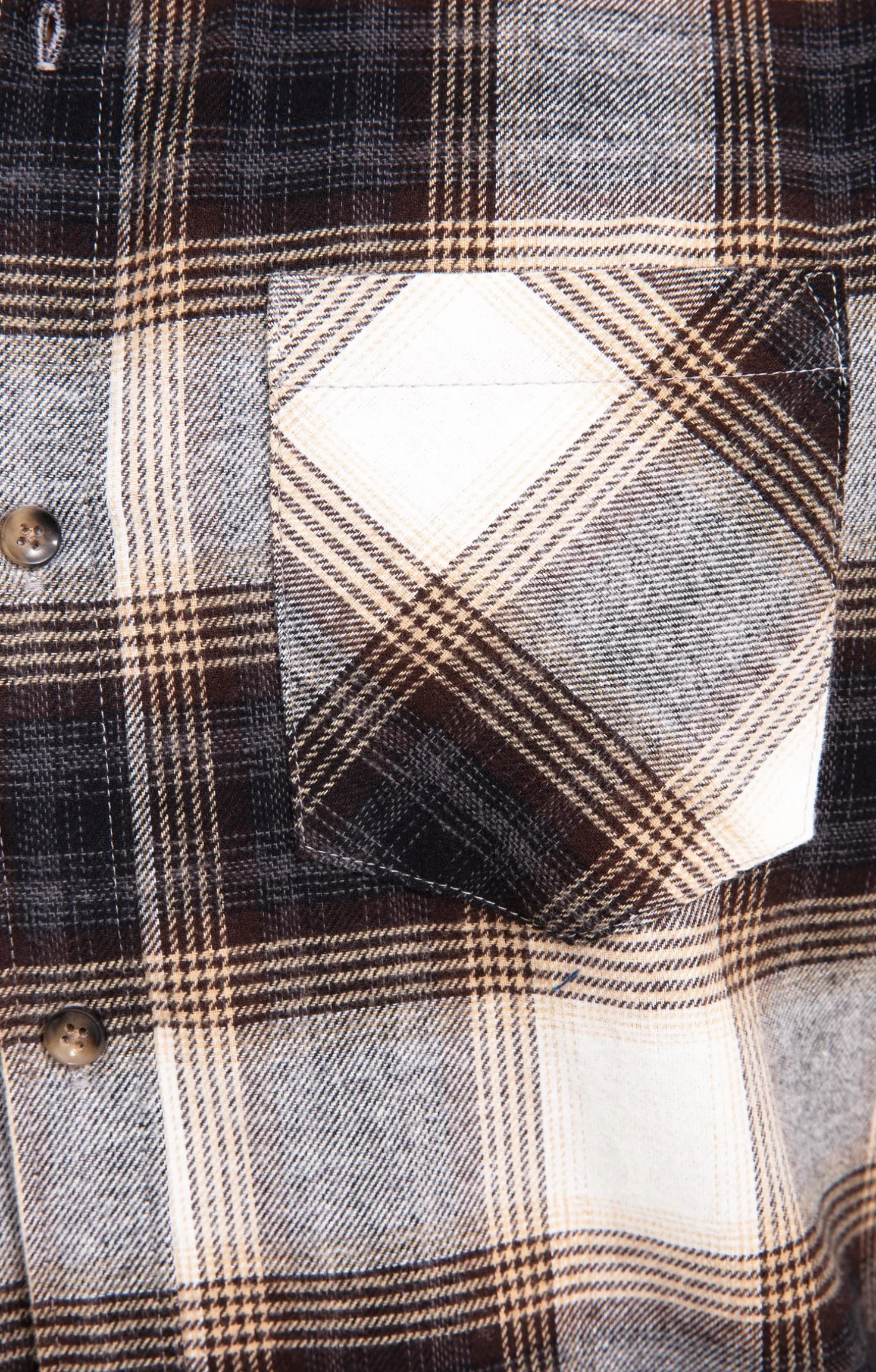 Chemise manches longue BROWN -