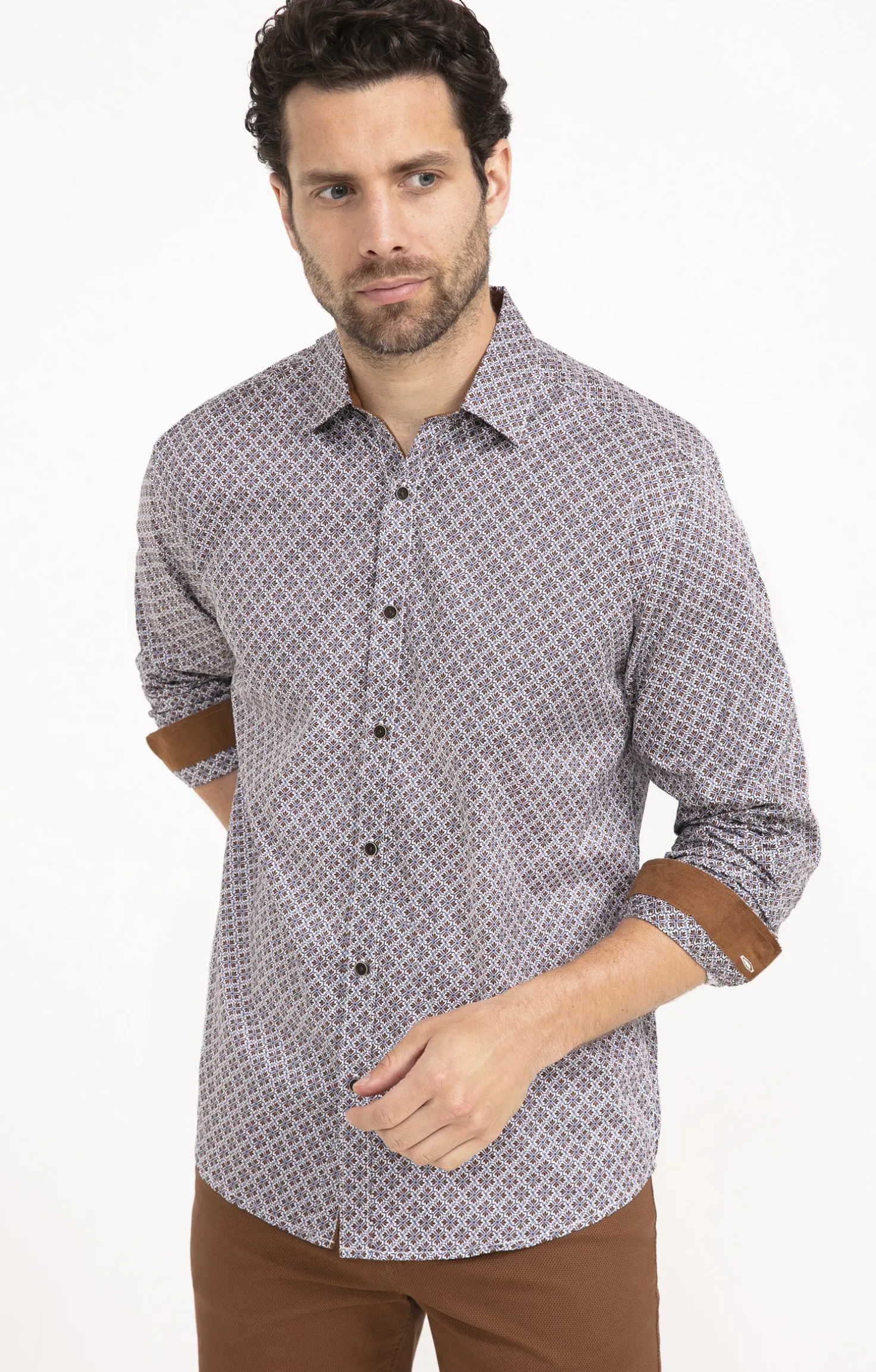Chemise manches longues ARABESQUE -