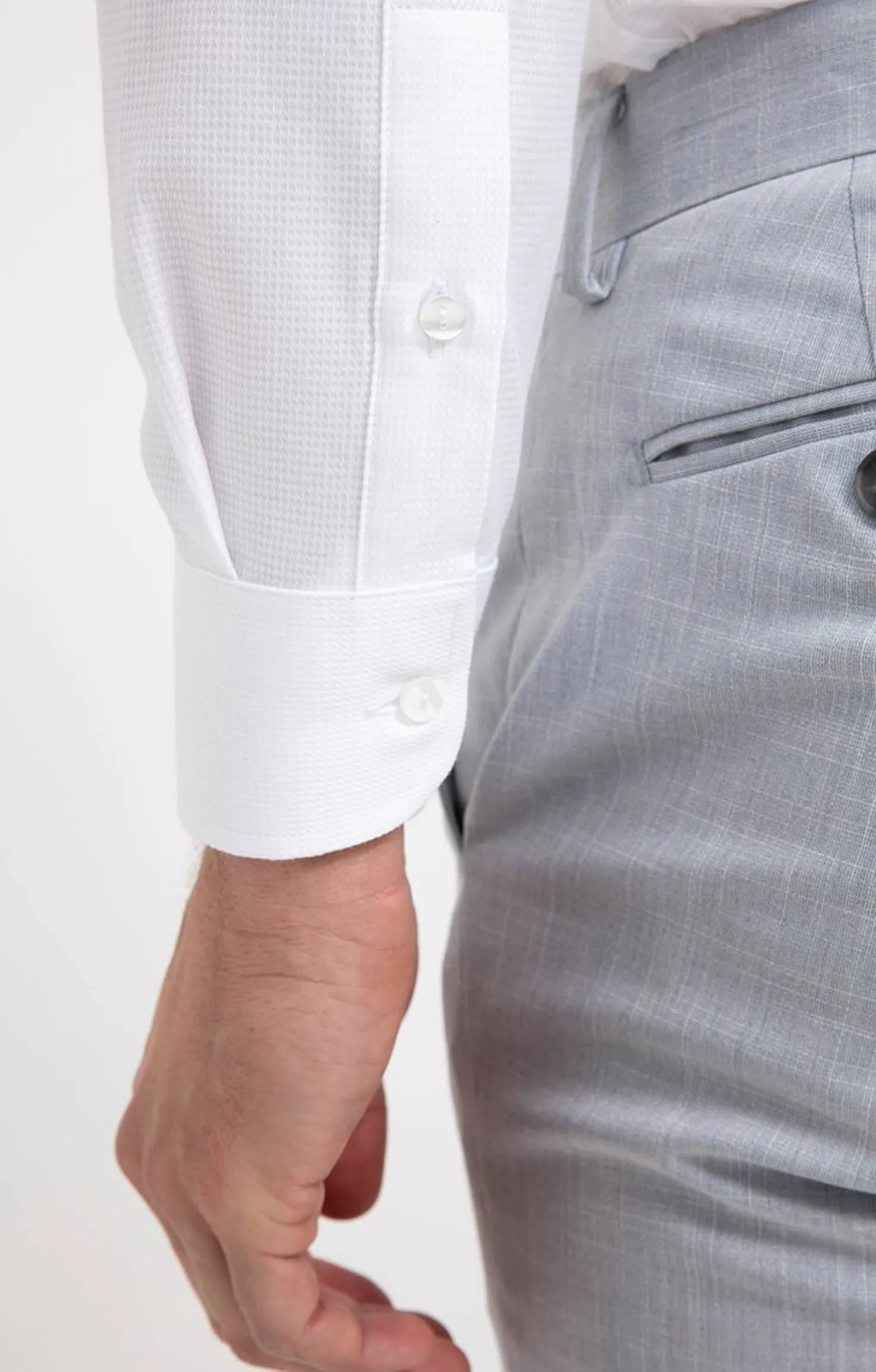 Chemise manches longues coupe regular -