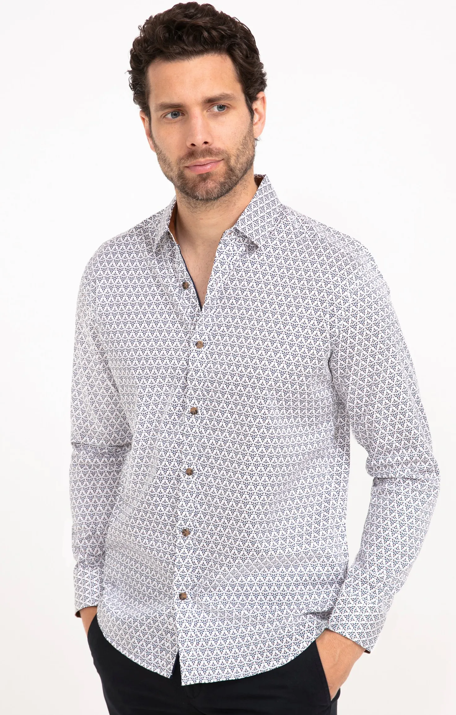 Chemise manches longues ROSÉ -