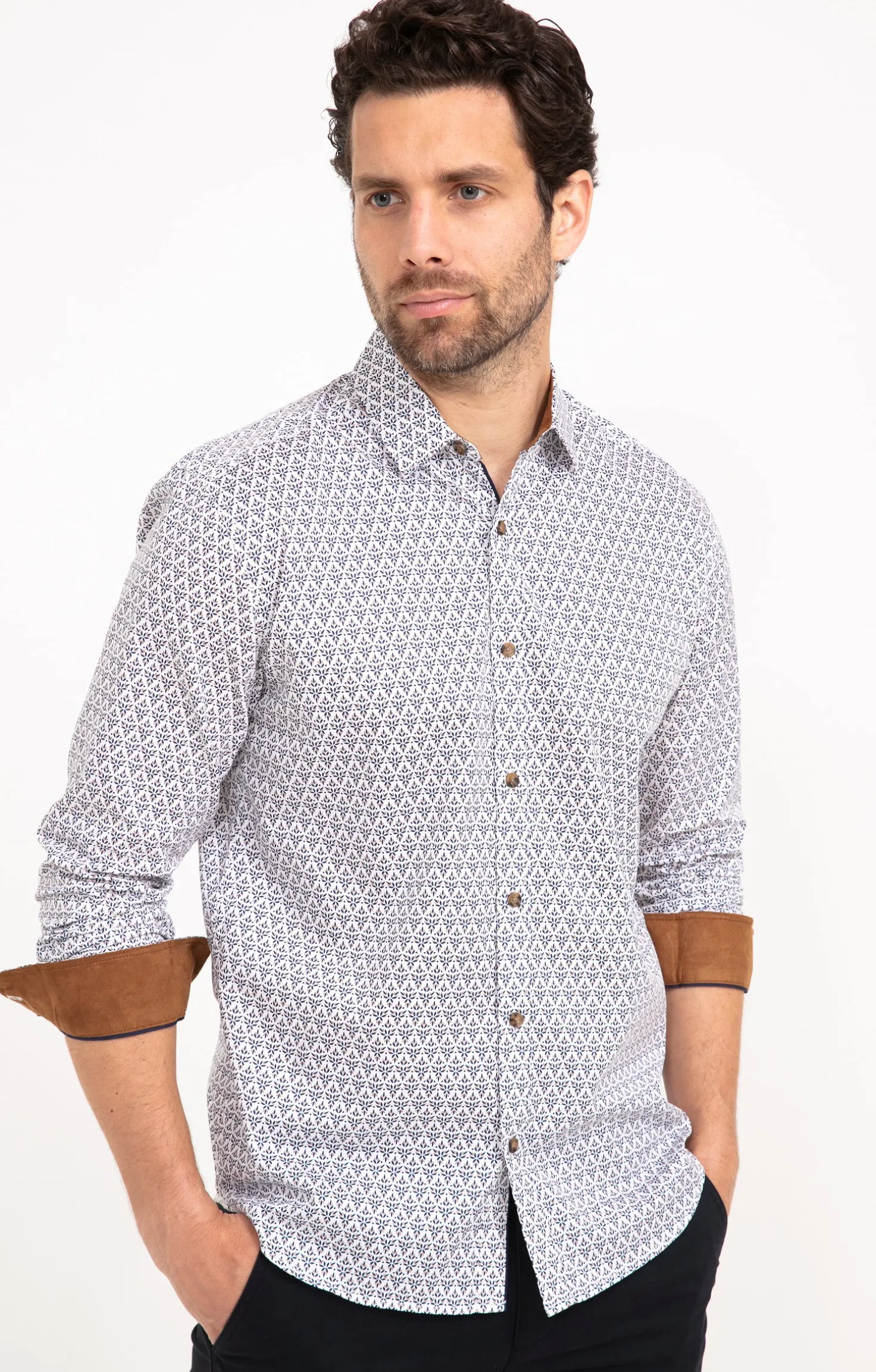 Chemise manches longues ROSÉ -