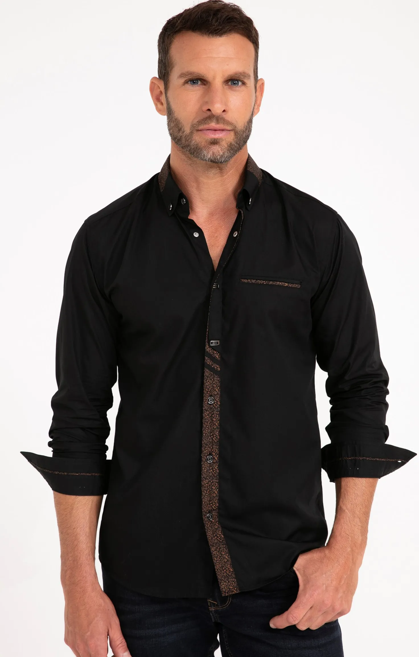 Chemise manches longues ROMANTICO -