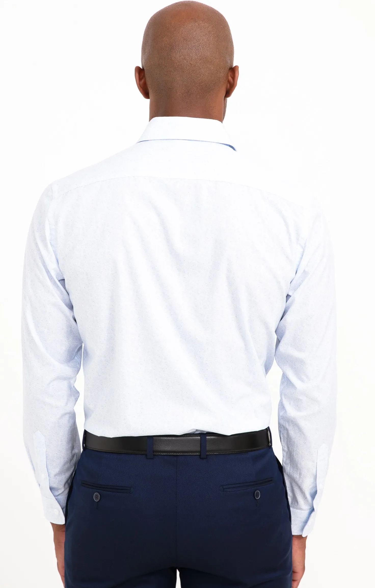 CHEMISE VILLE CASHBLUE REGULAR -