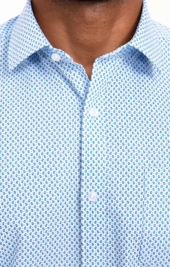CHEMISE VILLE CASHPRINT AJUSTÉE -