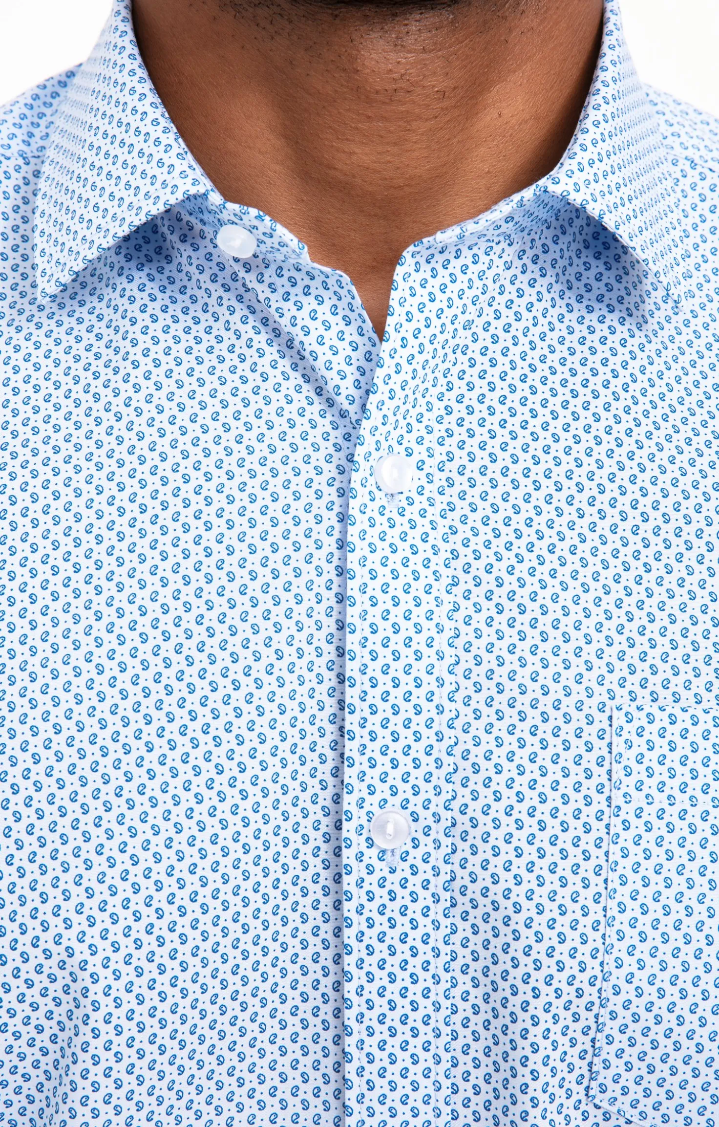 CHEMISE VILLE CASHPRINT AJUSTÉE -