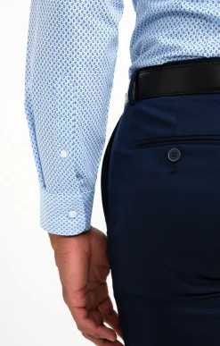 CHEMISE VILLE CASHPRINT AJUSTÉE -