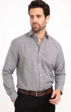 CHEMISE VILLE DRYGREY REGULAR -
