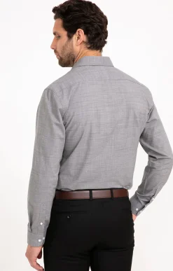 CHEMISE VILLE DRYGREY REGULAR -