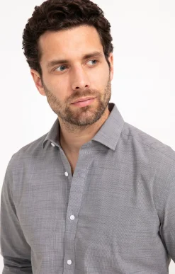CHEMISE VILLE DRYGREY REGULAR -