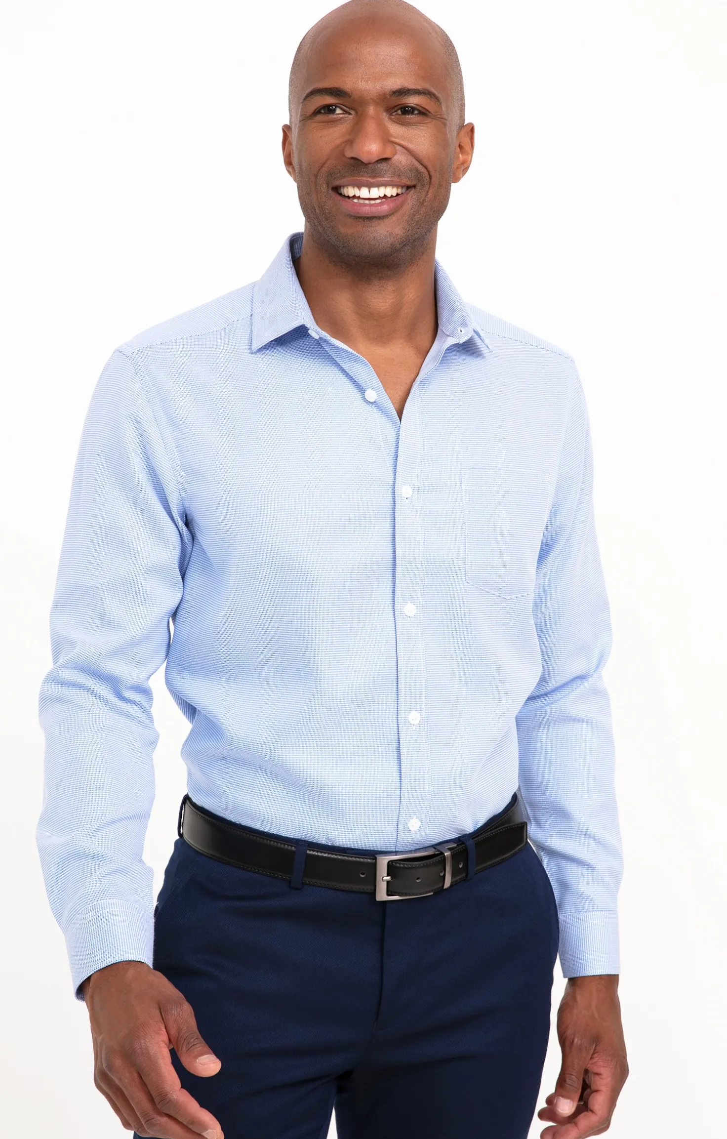 CHEMISE VILLE MICROBAR REGULAR -