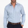 CHEMISE VILLE NANOTILE AJUSTÉE -