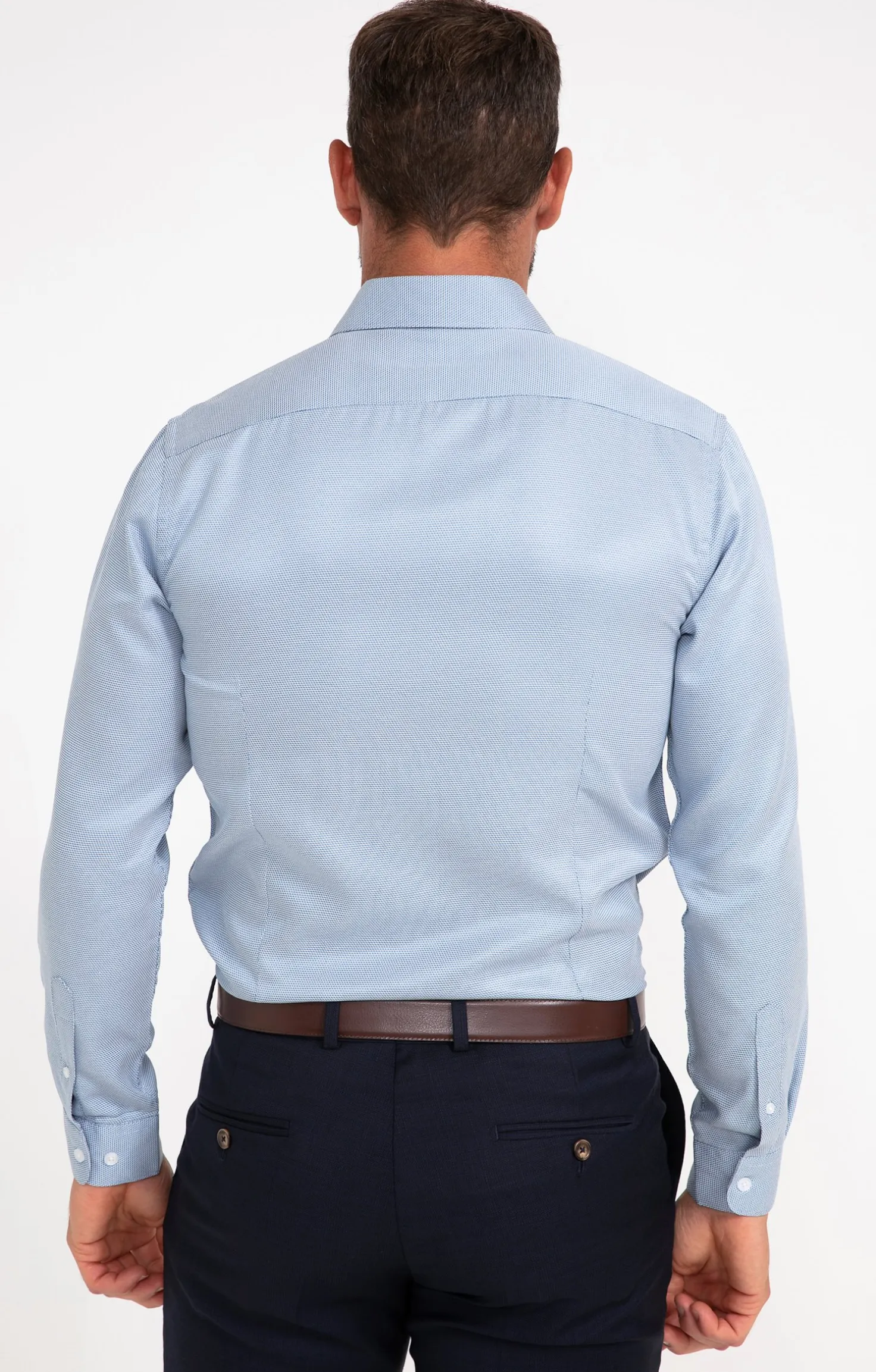 CHEMISE VILLE NANOTILE AJUSTÉE -