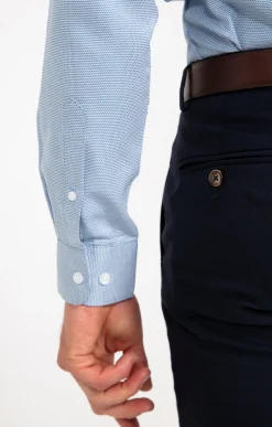CHEMISE VILLE NANOTILE AJUSTÉE -