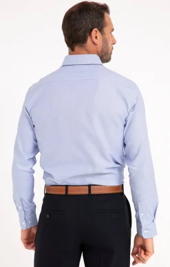 CHEMISE VILLE NAVYNET REGULAR -