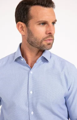 CHEMISE VILLE NAVYNET REGULAR -