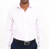 CHEMISE VILLE PINKCUBE REGULAR -