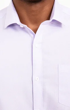 CHEMISE VILLE PURPLE CUBE AJUSTÉE -