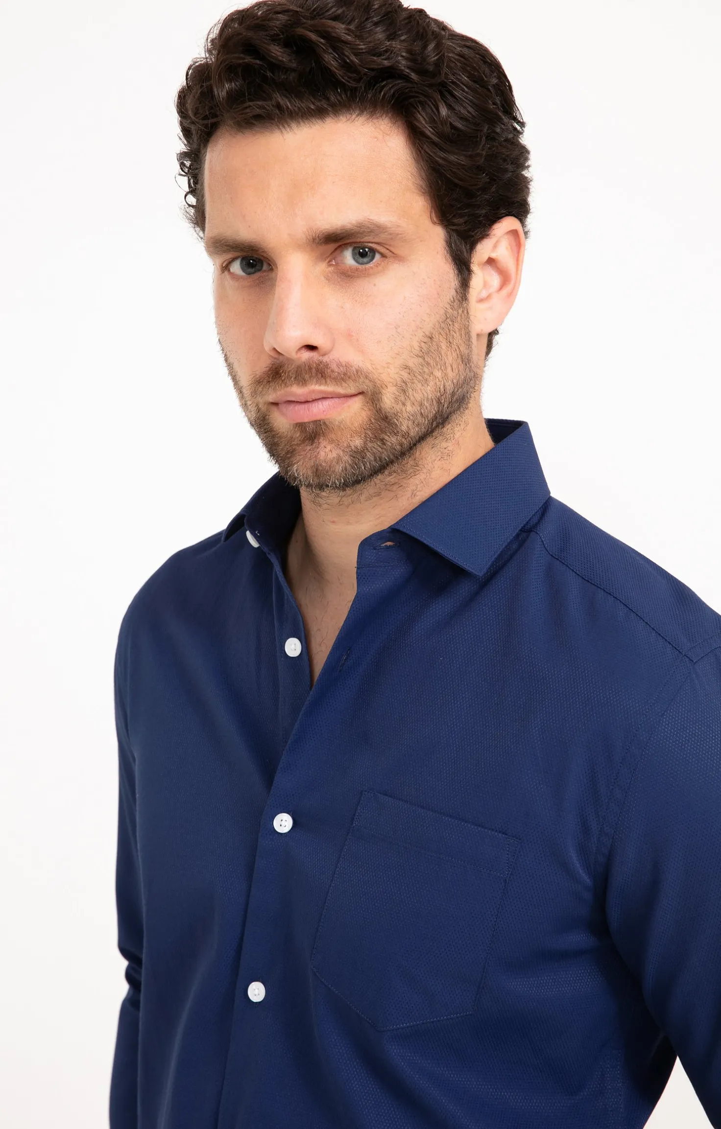 CHEMISE VILLE SHINYLOS AJUSTÉE -