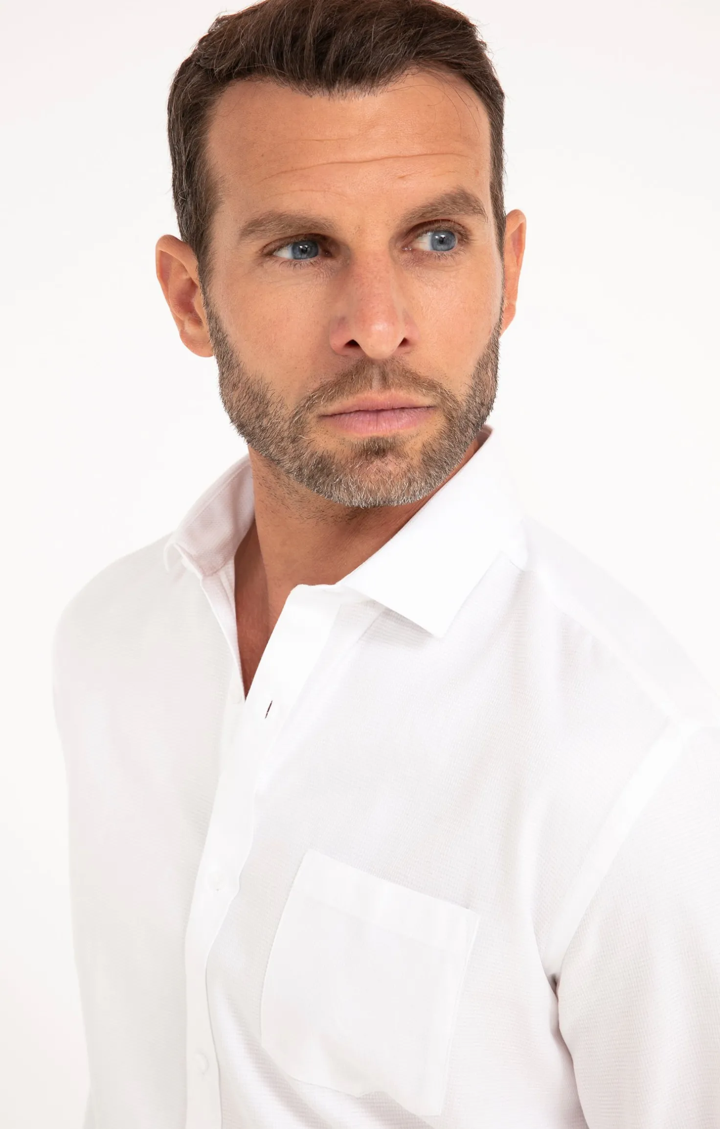 CHEMISE VILLE TRESSEE REGULAR -