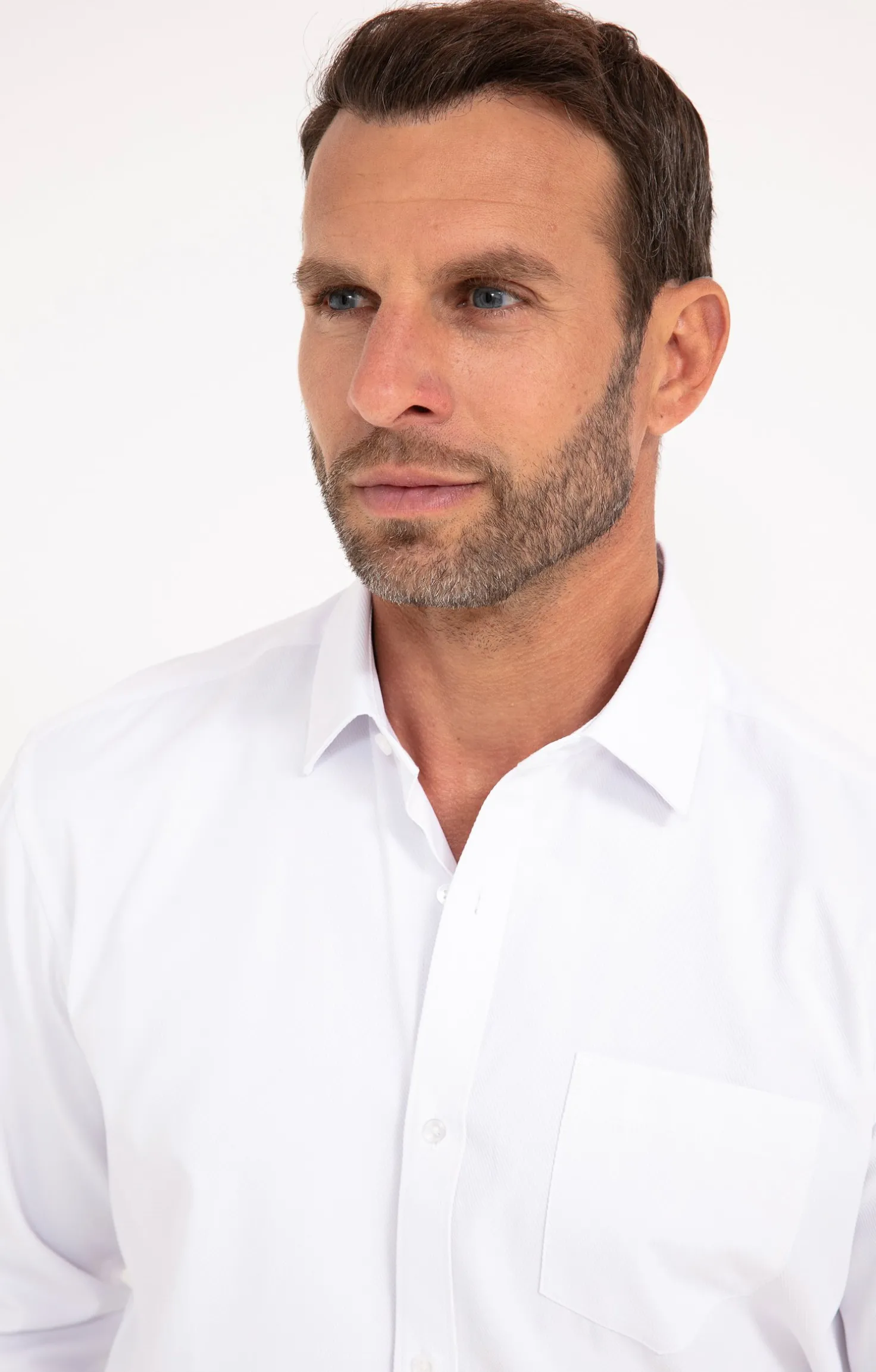 CHEMISE VILLE WHITEDIAG REGULAR -