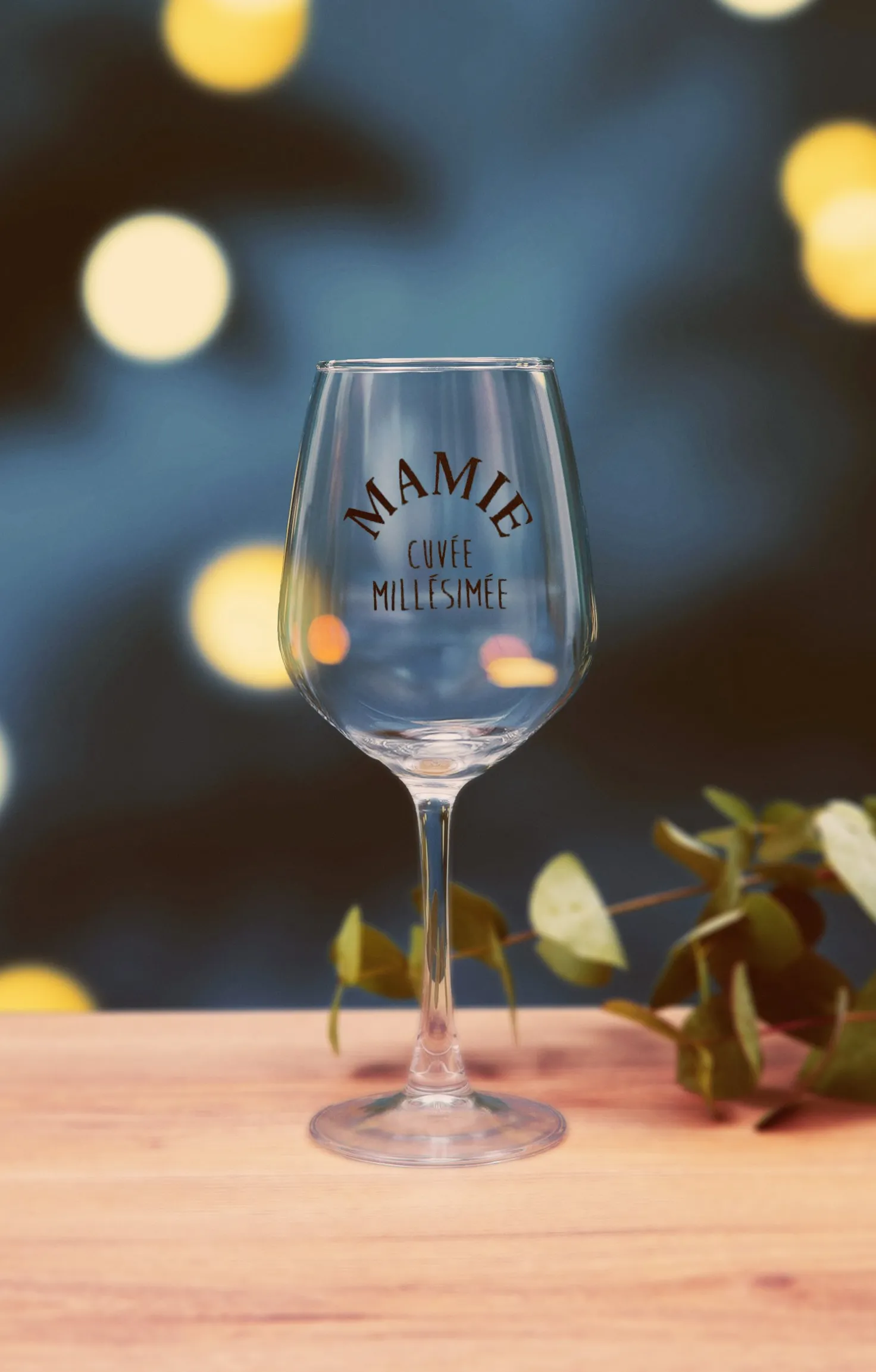 Coffret verre et sous-verre Mamie -