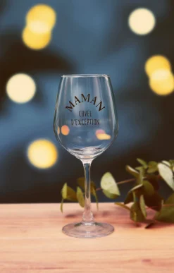 Coffret verre et sous-verre Maman -