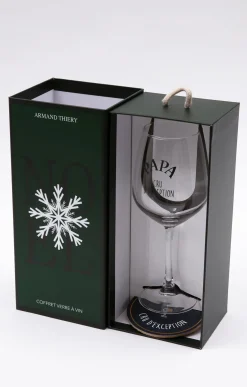 Coffret verre et sous-verre Papa -