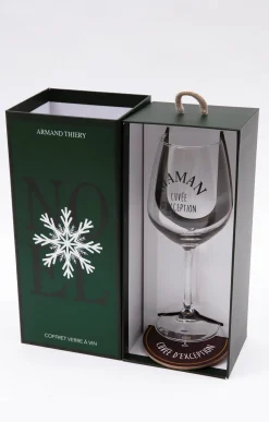 Coffret verre et sous-verre Maman -