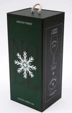 Coffret verre et sous-verre Marraine -