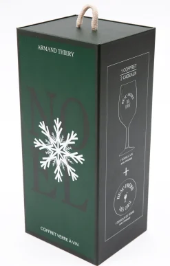 Coffret verre et sous-verre Beau-Frère -