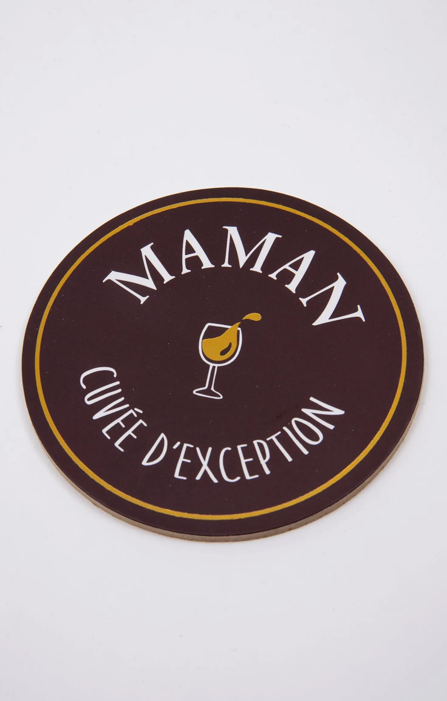 Coffret verre et sous-verre Maman -