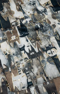 FOULARD CHAUD IMPRIME -