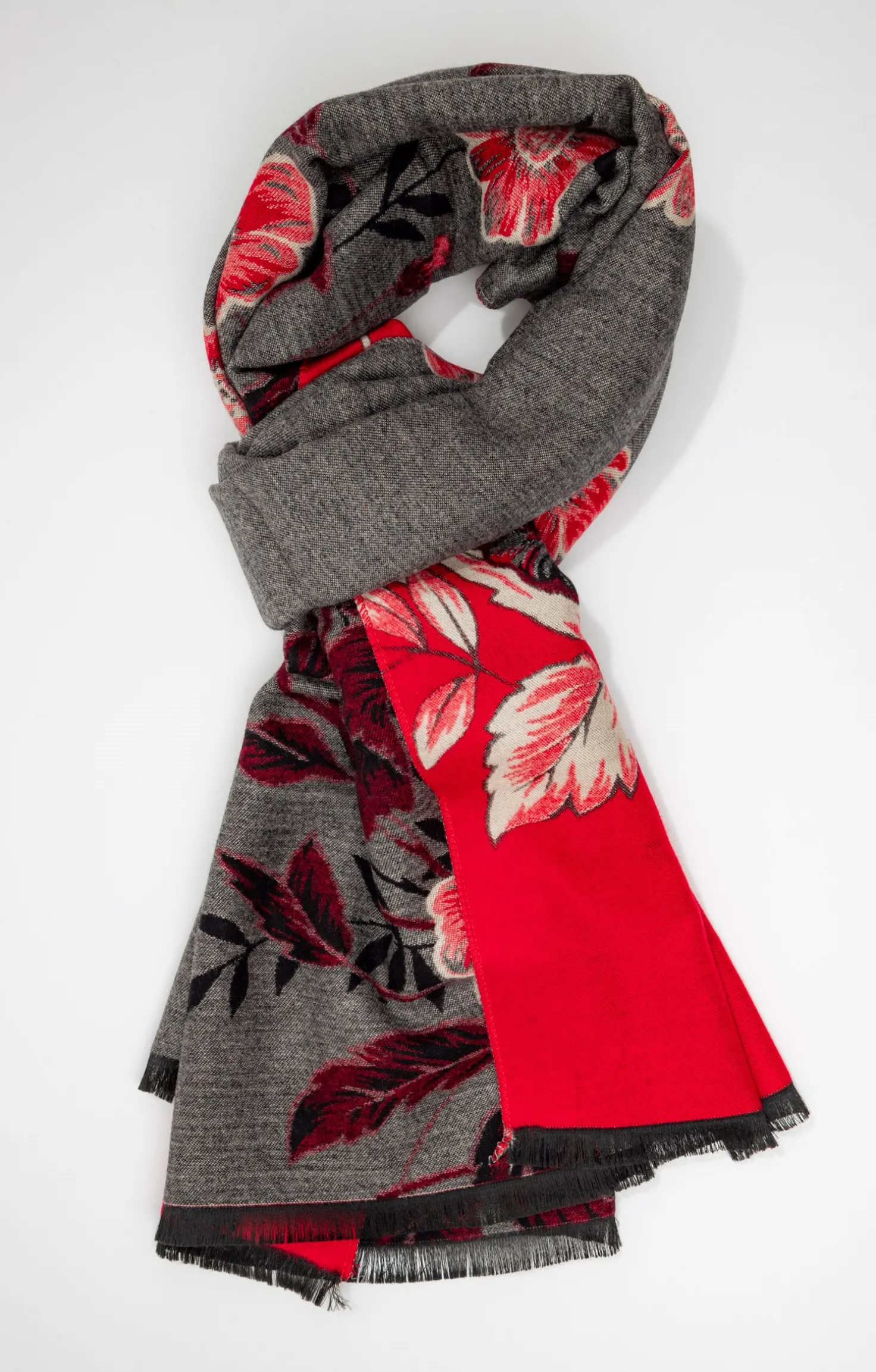 FOULARD JACQUARD CHAUD -