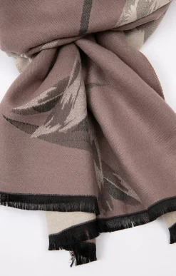 FOULARD JACQUARD CHAUD -