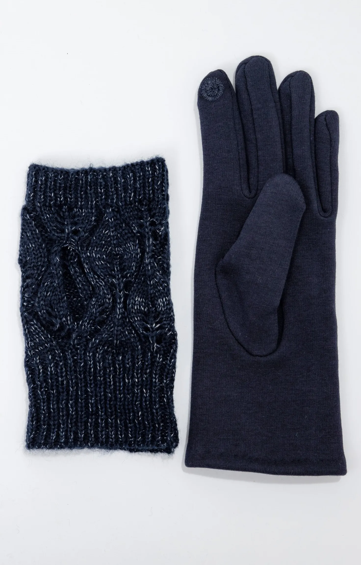 Gants 2 en 1 bimatière -