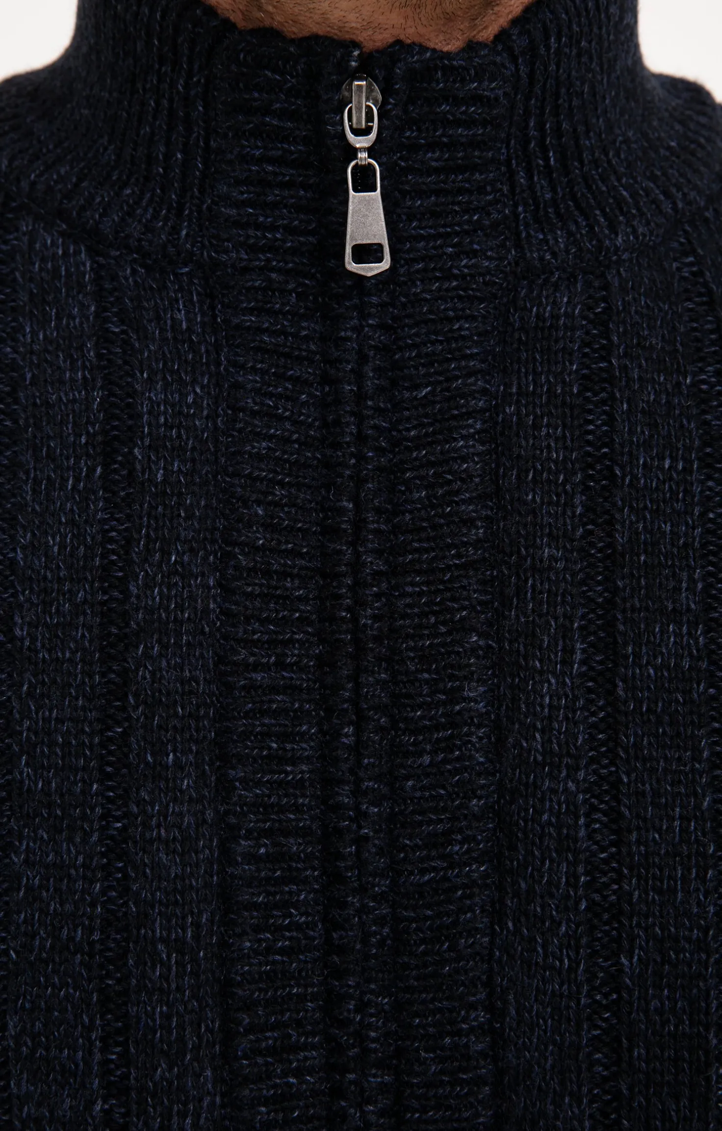 Gilet côte doublé sherpa -