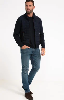 Gilet manches longues Paddy Navy -