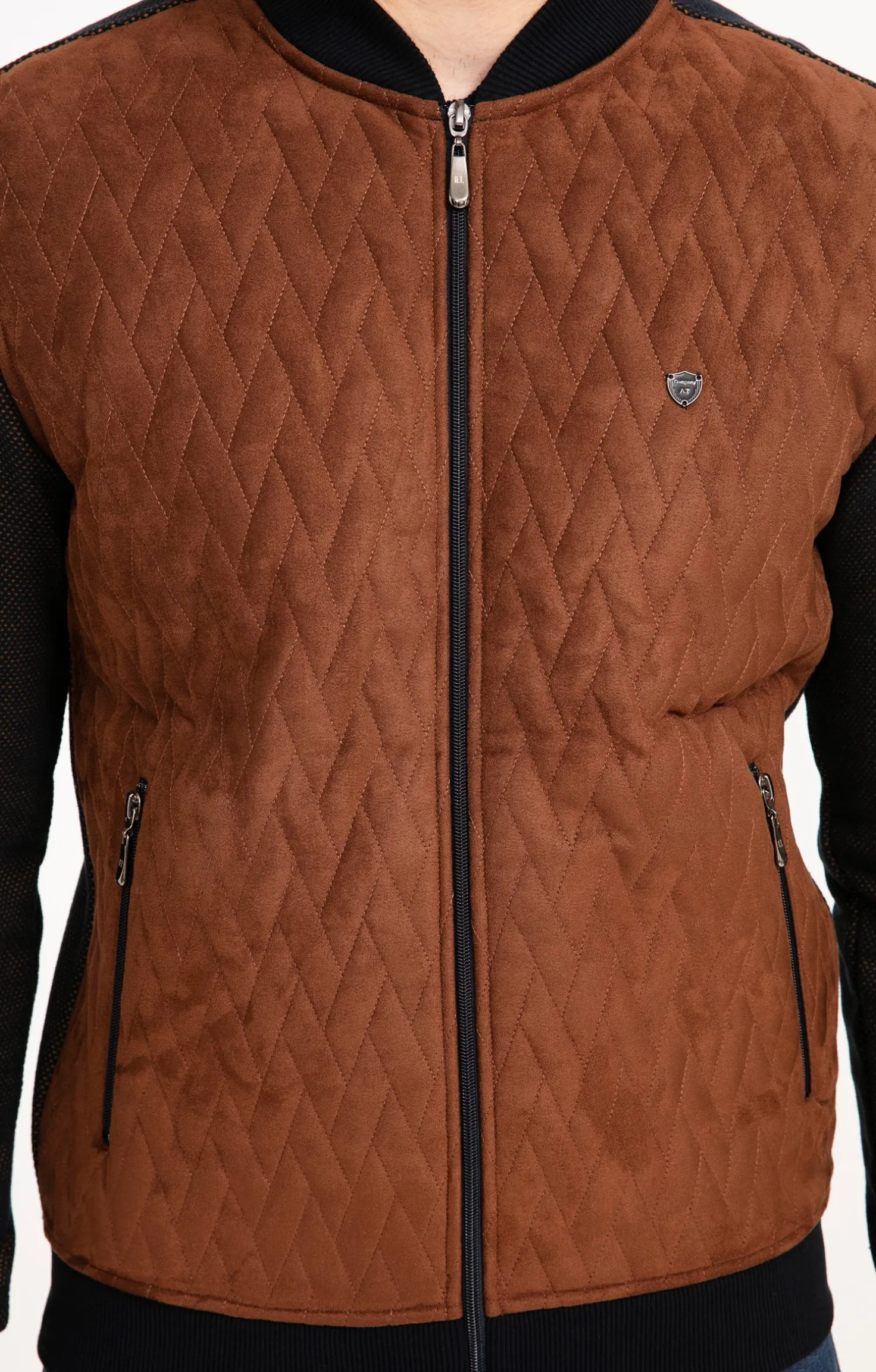 Gilet manches longues Teddy color -