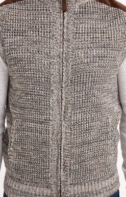Gilet sans manche doublé sherpa -