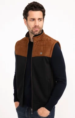 Gilet sans manches Top suedy -