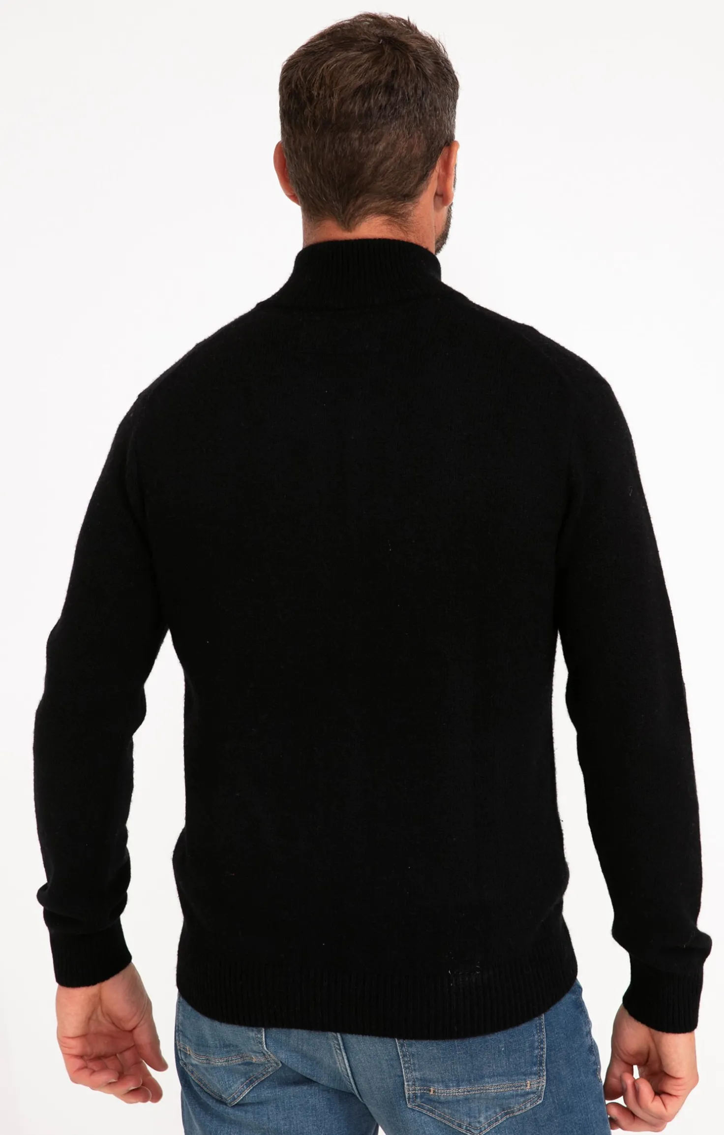 Gilet uni en laine -