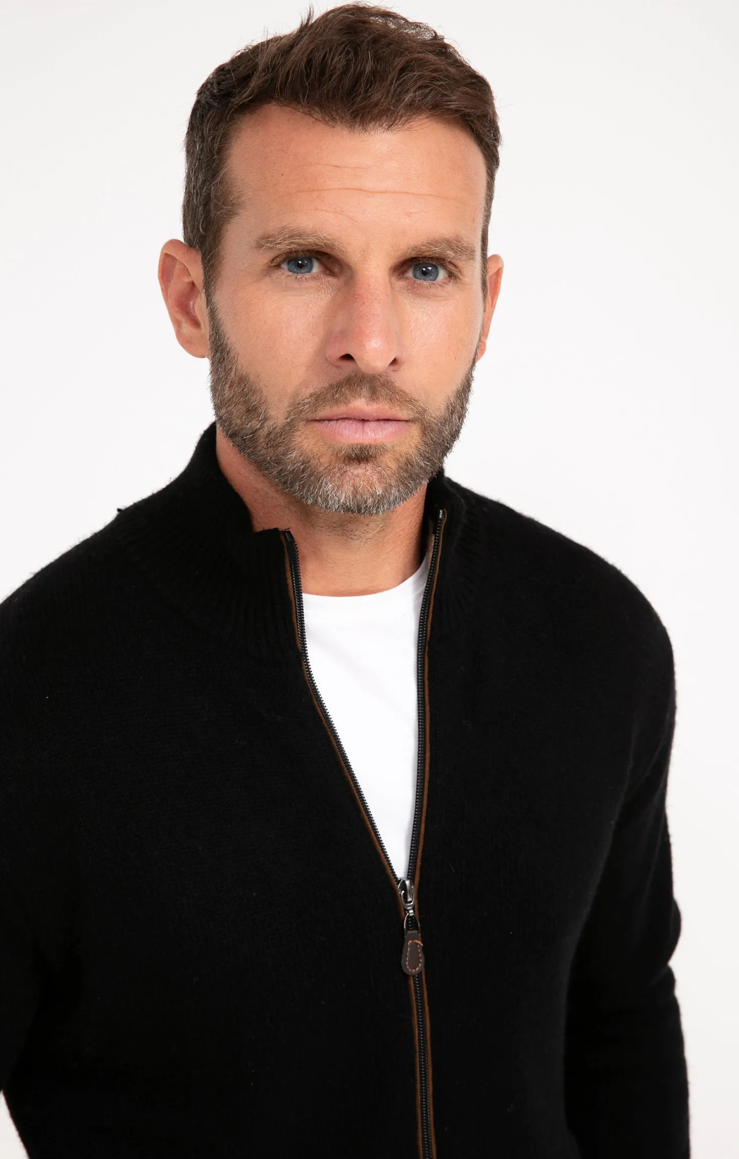 Gilet uni en laine -