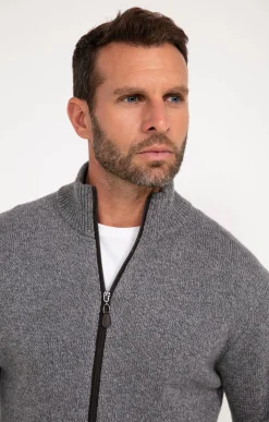 Gilet uni en laine -
