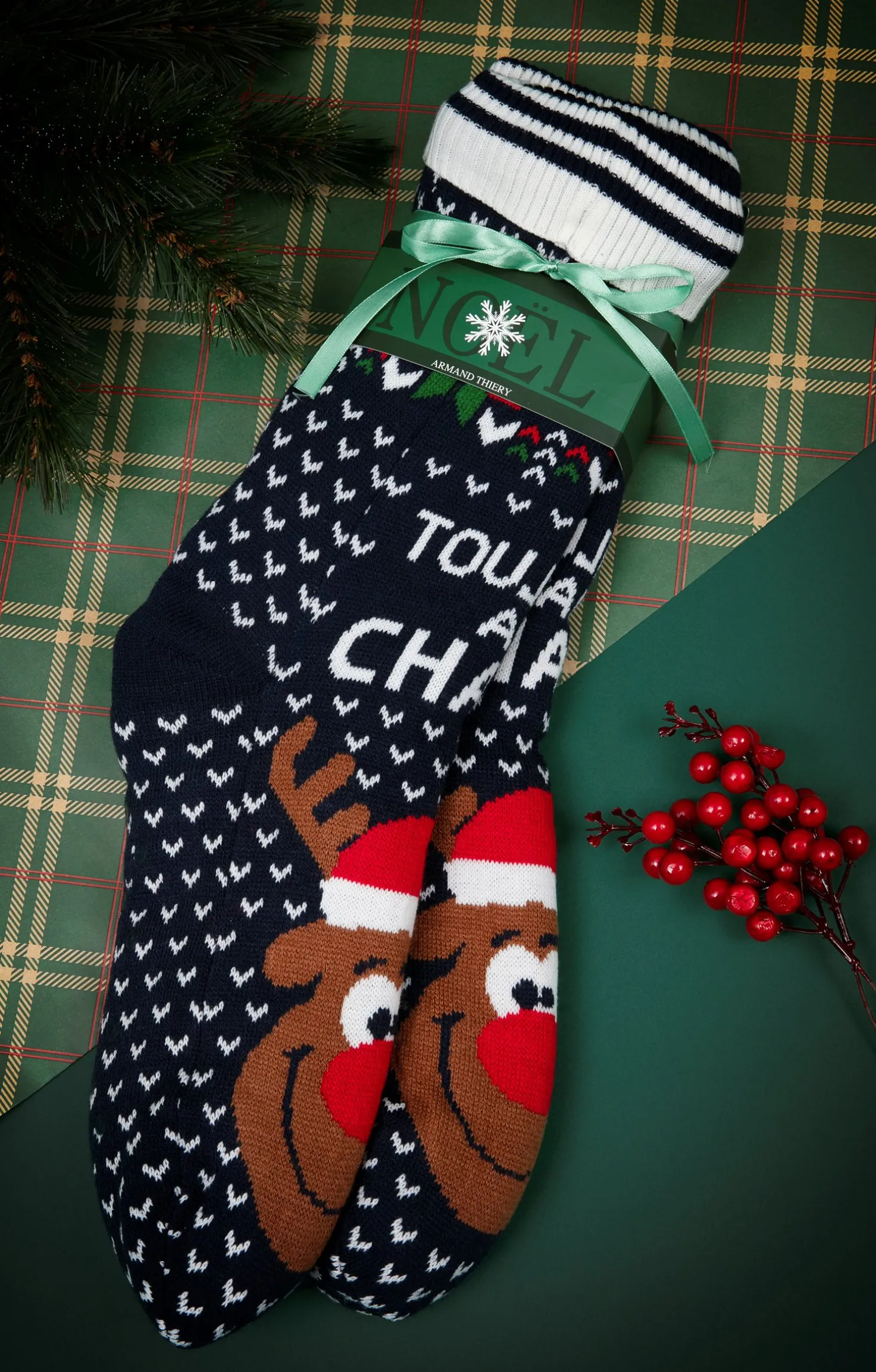 Grosses chaussettes chaud -