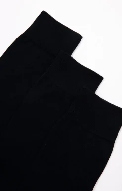Lot 3 paires de chaussettes mercerisées -