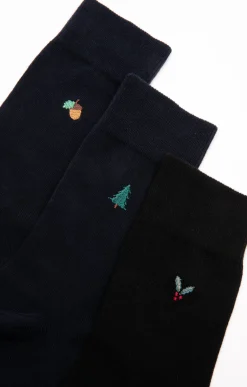Lot de 3 paires chaussettes HIVER BROD -