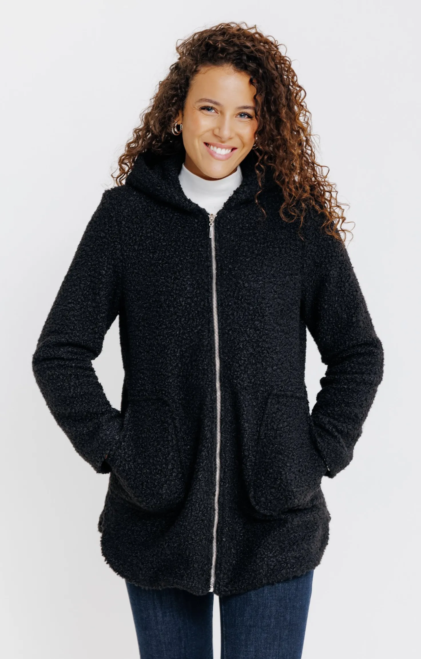 Manteau avec capuche -