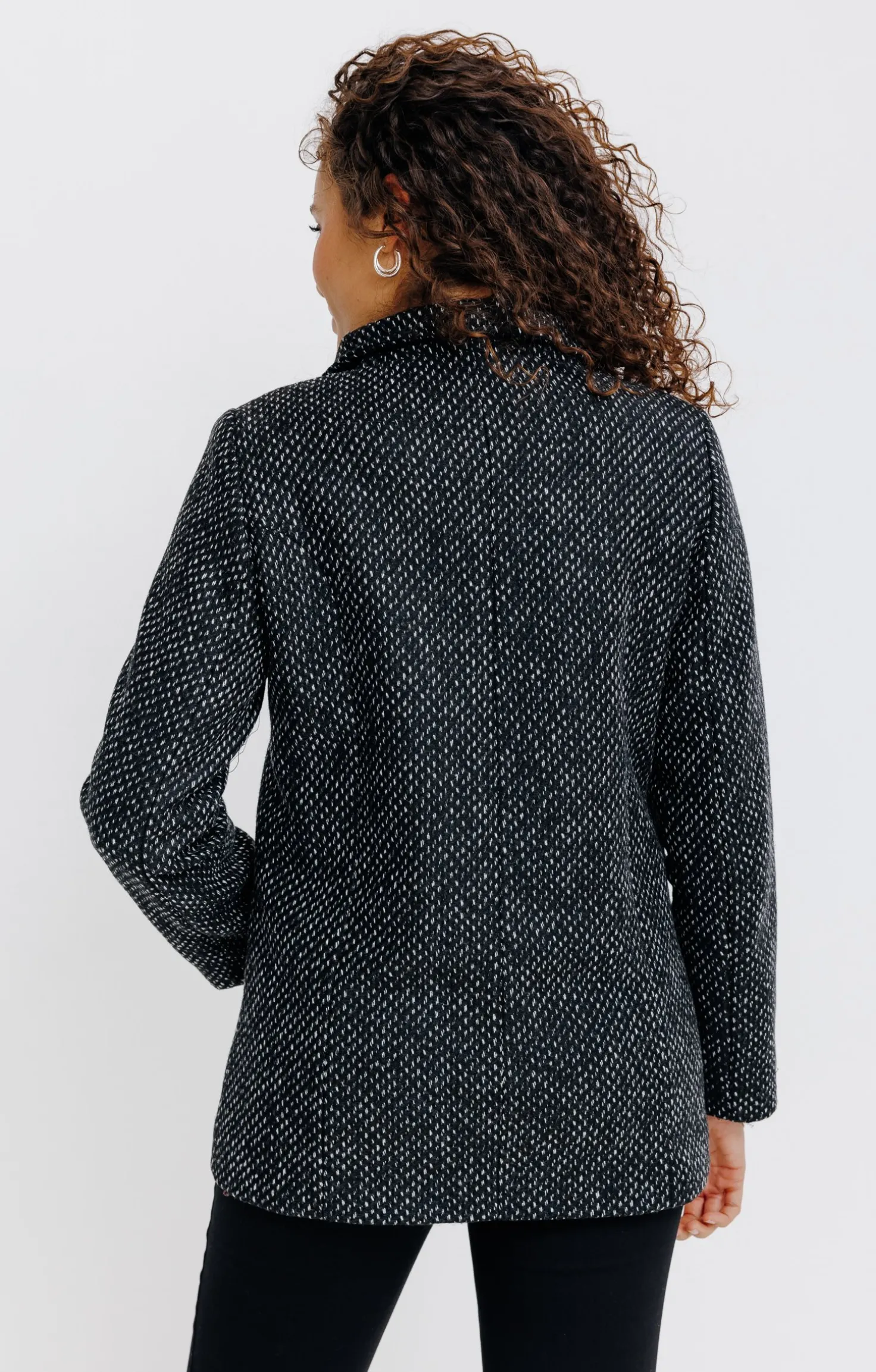 Manteau col montant -