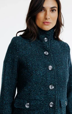 Manteau col montant -