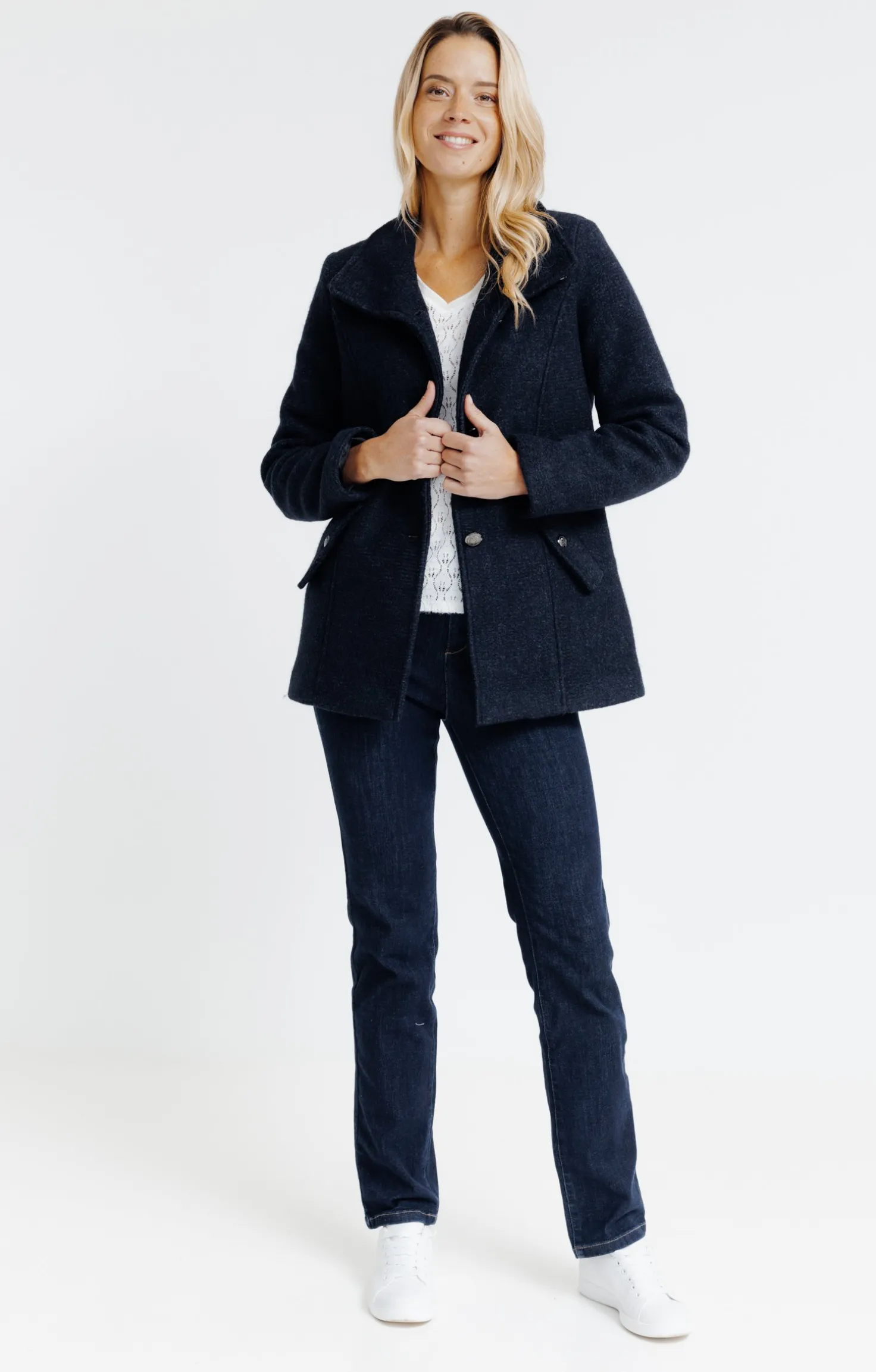 Manteau en laine -